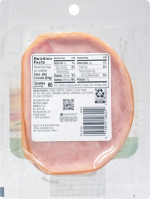 Open Nature Ham Uncured Honey - 6 Oz - Image 7