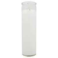 St. Jude Candle White - Each - Image 1