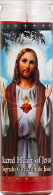 St. Jude Candle Sacred Heart of Jesus - Each - Image 2