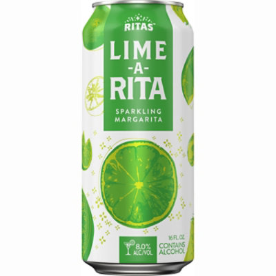 Ritas Classic Lime A Rita Malt Beverage Can - 16 Fl. Oz. - Image 1