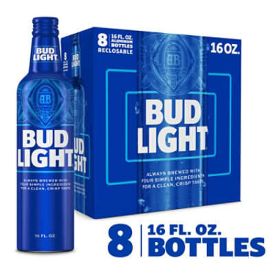 Bud Light Bottles - 8-16 Fl. Oz.