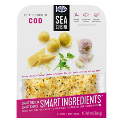 Sea Cuisine Cod Potato Crusted - 10 Oz - Image 1