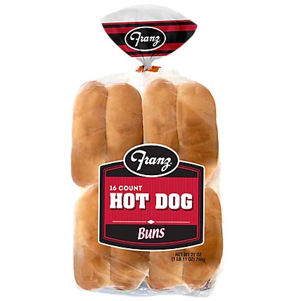 Franz Hot Dog Buns - 16-26 Oz - Image 1