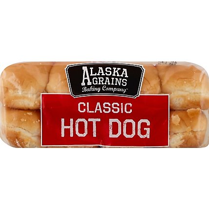 Alaska Grains Baking Co Hot Dog Buns - 13.5 Oz - Image 2