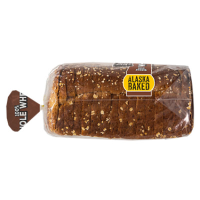 Alaska Grains Baking Co 100% Whole Wheat Bread - 24 Oz - Image 3