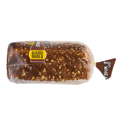 Alaska Grains Baking Co 100% Whole Wheat Bread - 24 Oz - Image 4