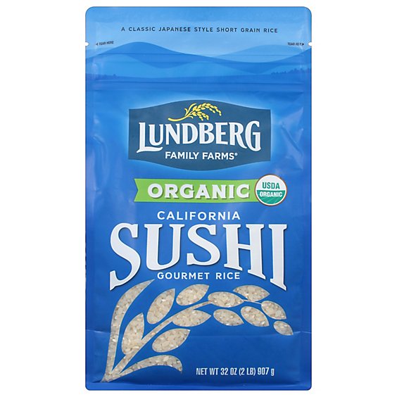 Lundberg Voyages Rice Organic California Sushi - 32 Oz