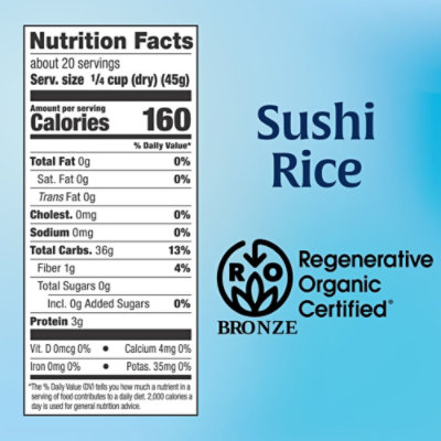 Lundberg Family Farms Organic California Sushi Rice - 32 Oz - Image 5