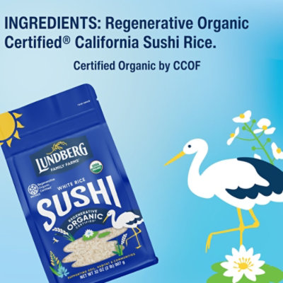 Lundberg Family Farms Organic California Sushi Rice - 32 Oz. - Image 5