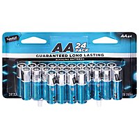 Signature SELECT Batteries Alkaline AA Guaranteed Long Lasting - 24 Count - Image 2