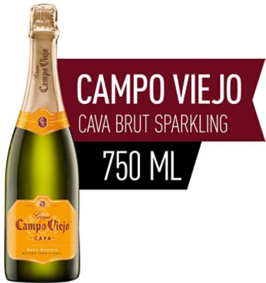 Gran Campo Viejo Wine Brut Reserva Cava - 750 Ml