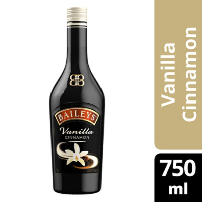 Baileys Liqueur Irish Cream Vanilla Cinnamon 34 Proof - 750 Ml - Image 1