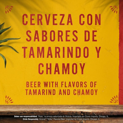 Victoria Vicky Chamoy Mexican Flavored Beer 3.5% ABV Can - 24 Fl. Oz. - Image 4