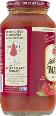 The Silver Palate San Marzano Pasta Sauce Marinara Jar - 25 Oz - shaws