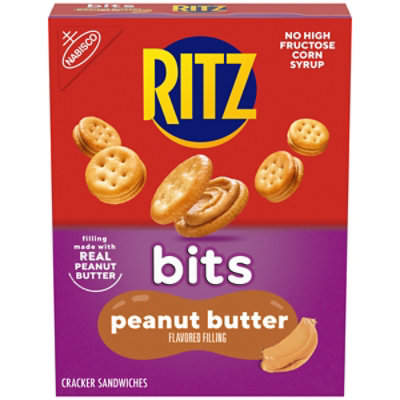 RITZ Bits Crackers Sandwiches Peanut Butter - 8.8 Oz - Image 1