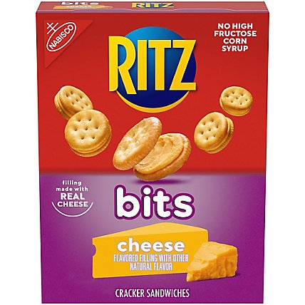 RITZ Bits Crackers Sandwiches Cheese - 8.8 Oz - Image 2