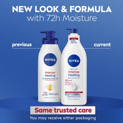 NIVEA Body Lotion Intense Healing - 16.9 Fl. Oz. - Image 2