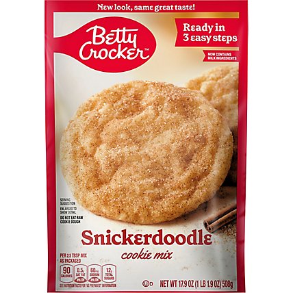 Betty Crocker Cookie Mix Snickerdoodle - 17.9 Oz - Image 2