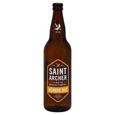 Saint Archer Blonde Ale In Bottles - 22 Fl. Oz.