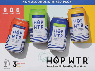 HOP WTR Non-Alcoholic Variety Can - 12-12 Oz. - Image 5