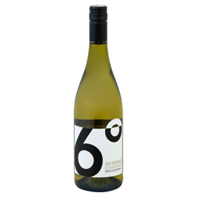 Six Degrees Chardonnay Wine - 750 Ml