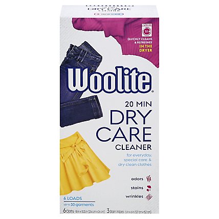 Woolite Dry Cleaner At Home Fresh Scent - 6 Count - Image 3