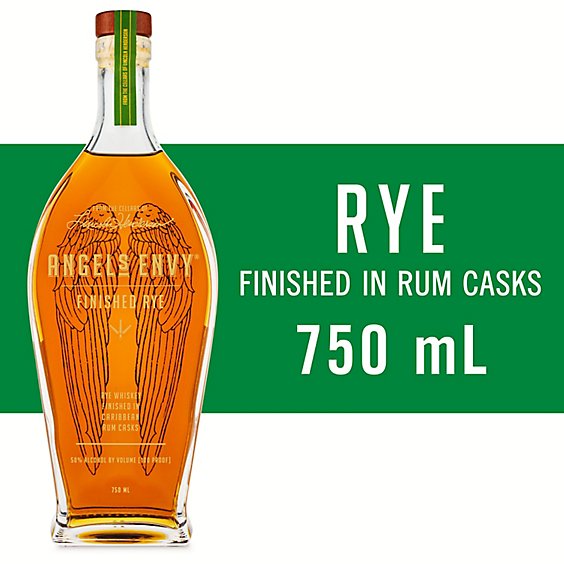 Angels Envy Rye Whiskey 100 Proof - 750 Ml (Limited quantities may be available in store)