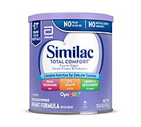 Similac Total Comfort Milk Based Powder Infant Formula With Iron In Can - 12.6 Oz