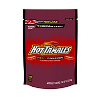 Hot Tamales Fierce Cinnamon Chewy Candy Stand Up Bag - 10 Oz - Image 1