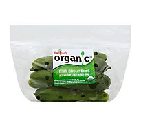 Cucumbers Persian Mini Organic Clamshell - 1 Lb