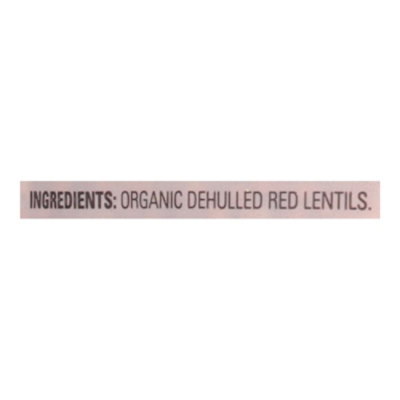 Arrowhead Mills Organic Lentils Red - 16 Oz - Image 5