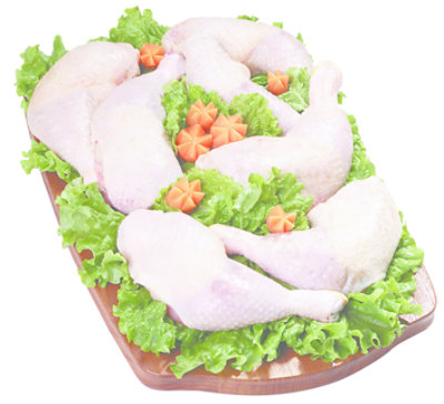 Meat Counter Chicken Leg Quarters - 5.00 LB