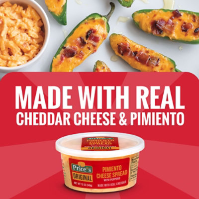 Price's Original Pimiento Cheese Spread - 12 Oz - Image 8