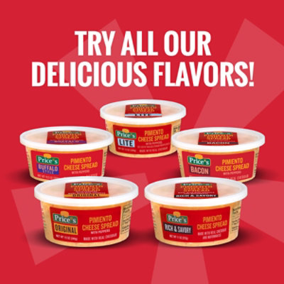 Price's Original Pimiento Cheese Spread - 12 Oz - Image 7