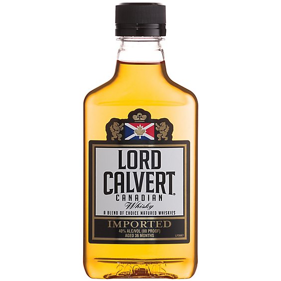 Lord Calvert Canadian Whisky 80 Proof - 200 Ml