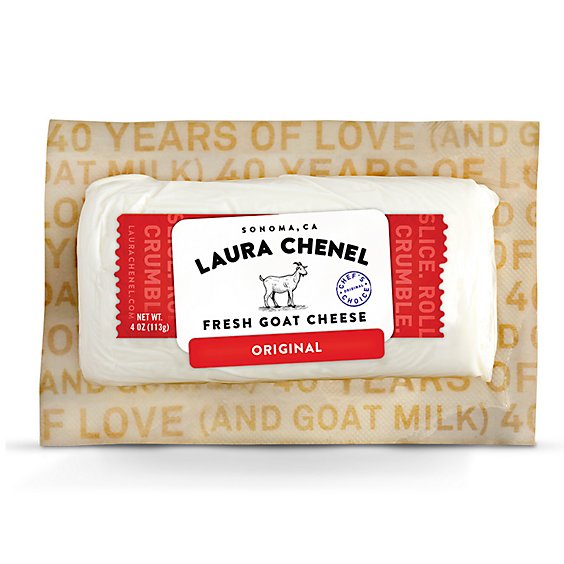 Laura Chenels Goat Cheese Log - 4 Oz.