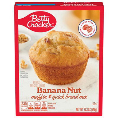 Betty Crocker Muffin & Quick Bread Mix Banana Nut - 12.3 Oz - Image 1