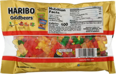 Haribo Gold-Bears Gummi Candy Original - 14 Oz - Image 6