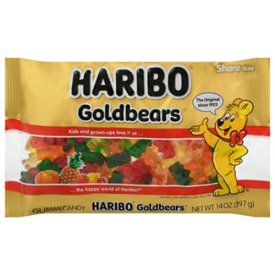 Haribo Gold-Bears Gummi Candy Original - 14 Oz