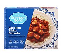 Saffron Road Frozen Entree Halal Chicken Tikka Masala Medium Heat - 10 Oz