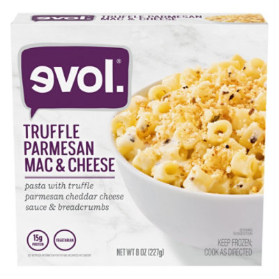 Evol All Natural Truffle Parmesan Mac & Cheese - 8 Oz - Image 1