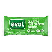 Evol Cilantro Lime Chicken Burritos - 6 Oz - Image 2
