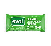 Evol Cilantro Lime Chicken Burritos - 6 Oz
