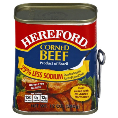 Hereford Corned Beef 25% Less Sodium - 12 Oz - Image 3