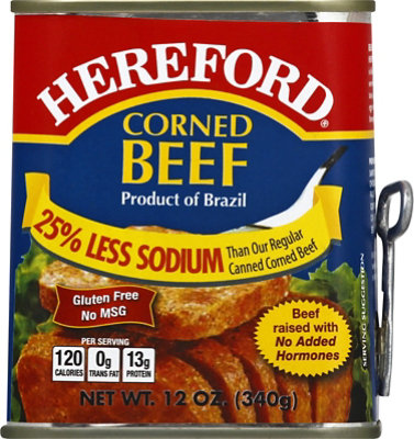 Hereford Corned Beef 25% Less Sodium - 12 Oz - Image 2