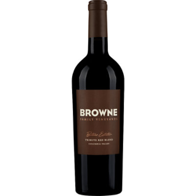 Browne Family Vineyards Tribute Red Wine - 750 Ml