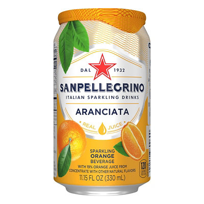 San Pellegrino Sparkling Beverage Aranciata - 6 -11.15 Fl. Oz. - Image 4