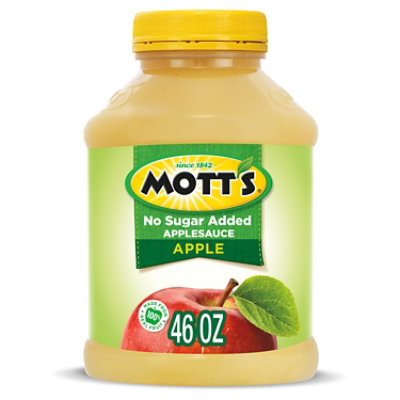 Motts No Sugar Added Applesauce Jar - 46 Oz - Image 1