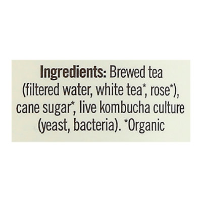 Brew Dr Kombucha White Rose - 14 Fl. Oz. - Image 5