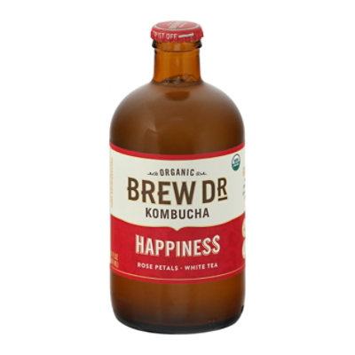 Brew Dr Kombucha White Rose - 14 Fl. Oz.